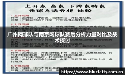 广州网球队与南京网球队赛后分析力量对比及战术探讨